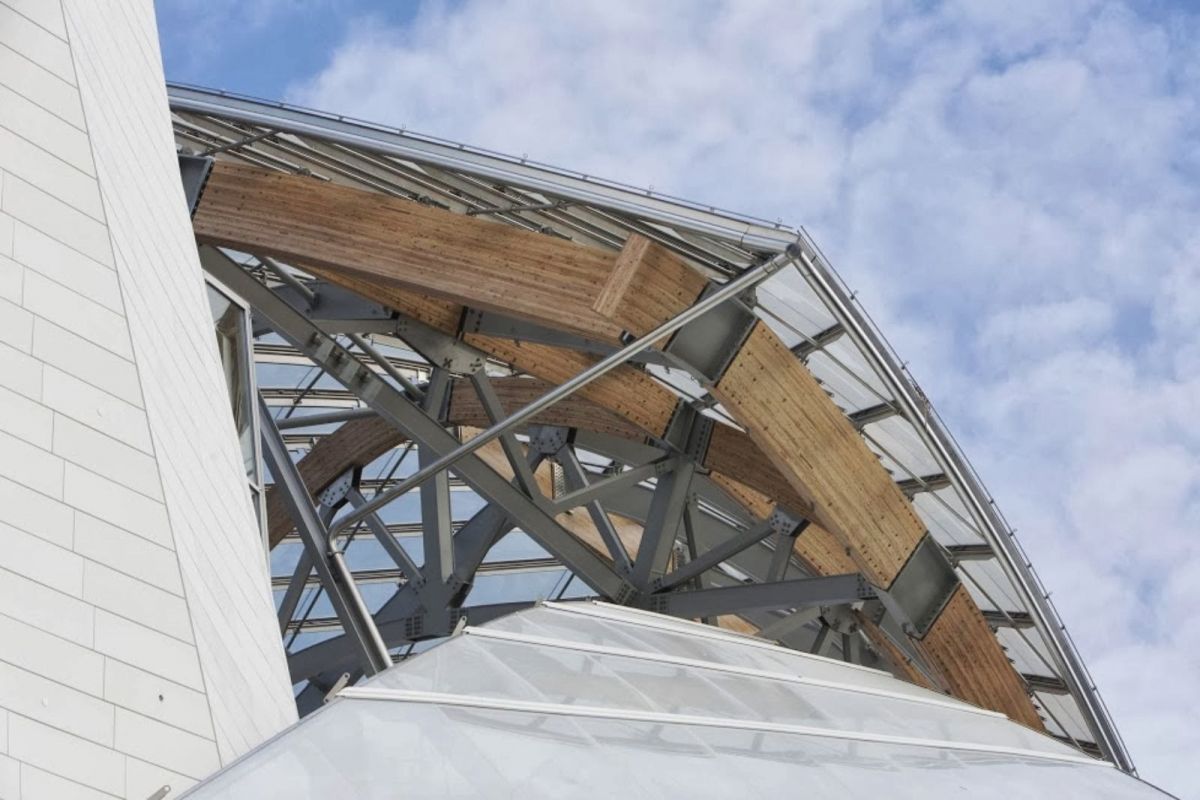 Louis Vuitton Foundation (Fondation Louis-Vuitton), Art Museum, Architect  Frank Gehry, Paris, France, Europe Stock Photo - Alamy